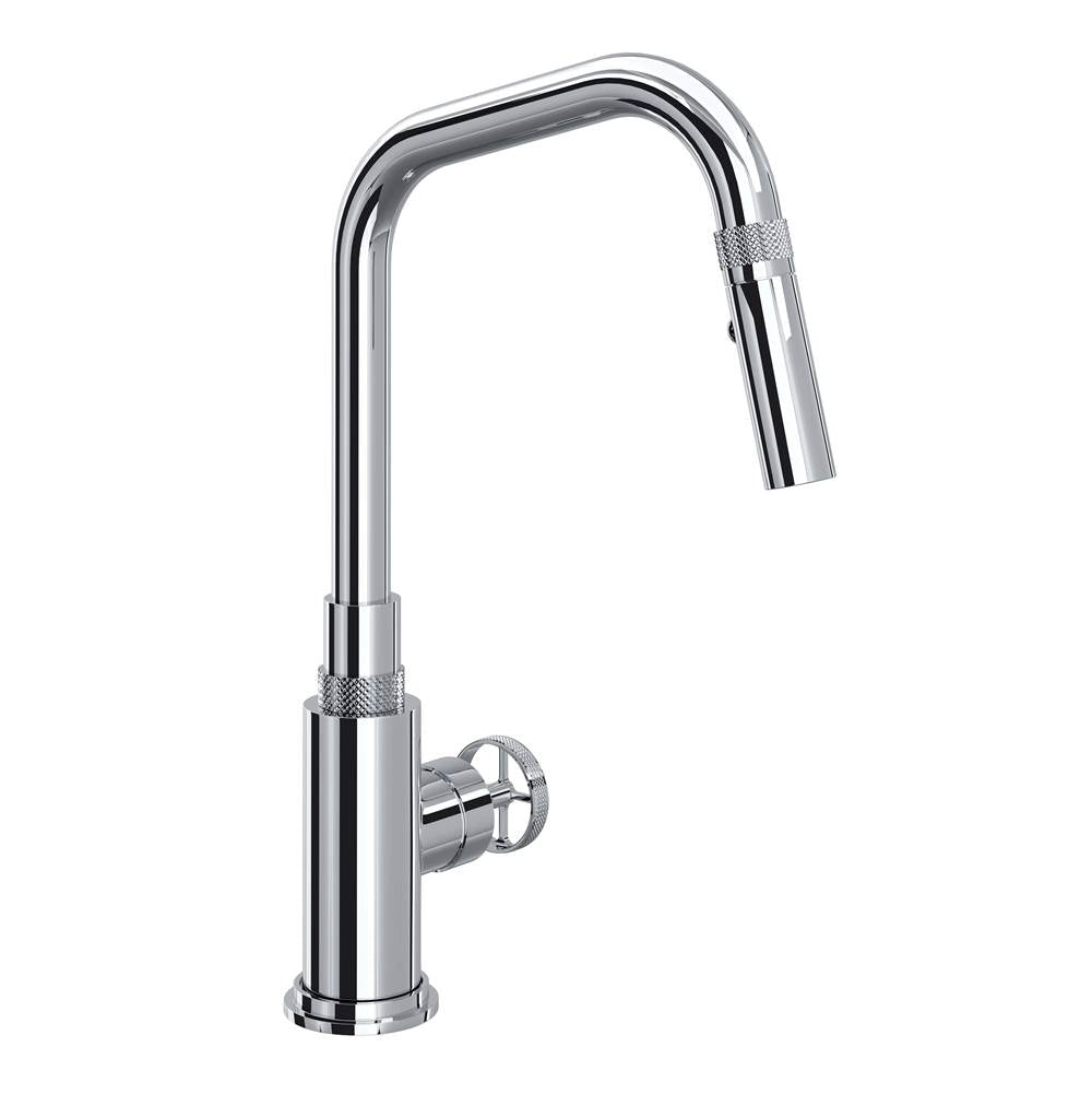 Rohl - CampoE Pull-Down Kitchen Faucet - Polished Chrome