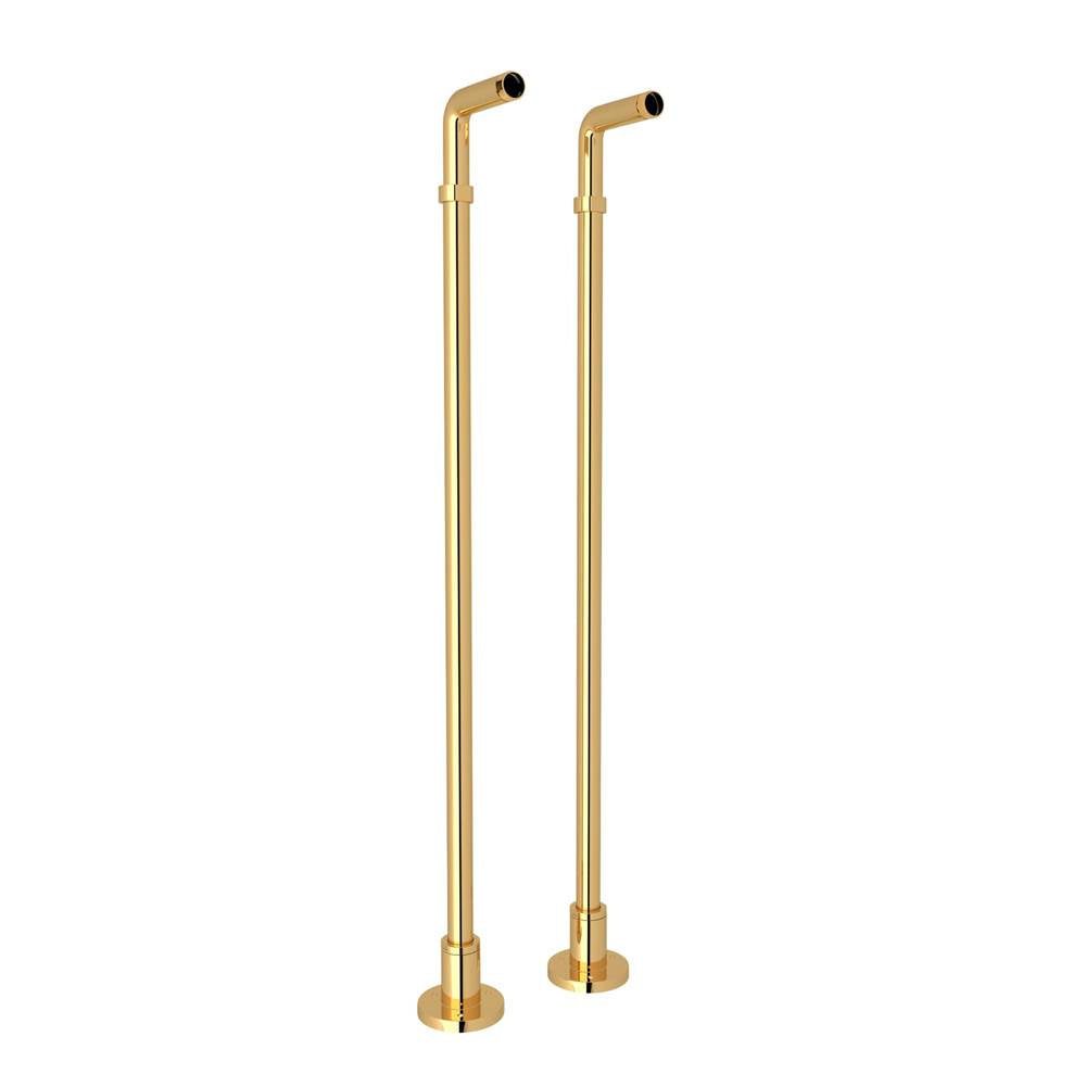Rohl - Floor Pillar Unions - Italian Brass