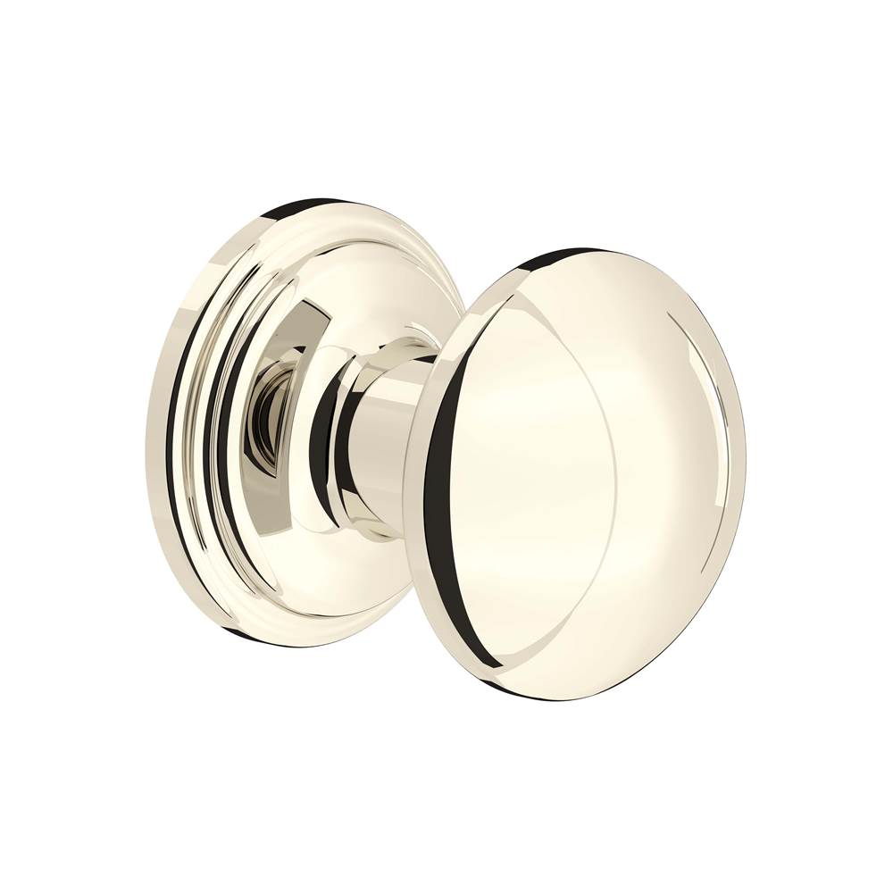 Rohl - Small Button Drawer Pull Knobs - Set of 5 - Polished Nickel