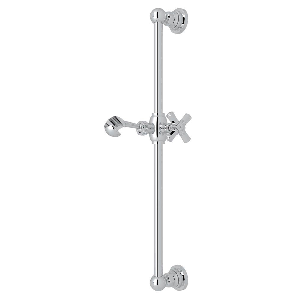 Rohl - 21'' Slide Bar - Polished Chrome