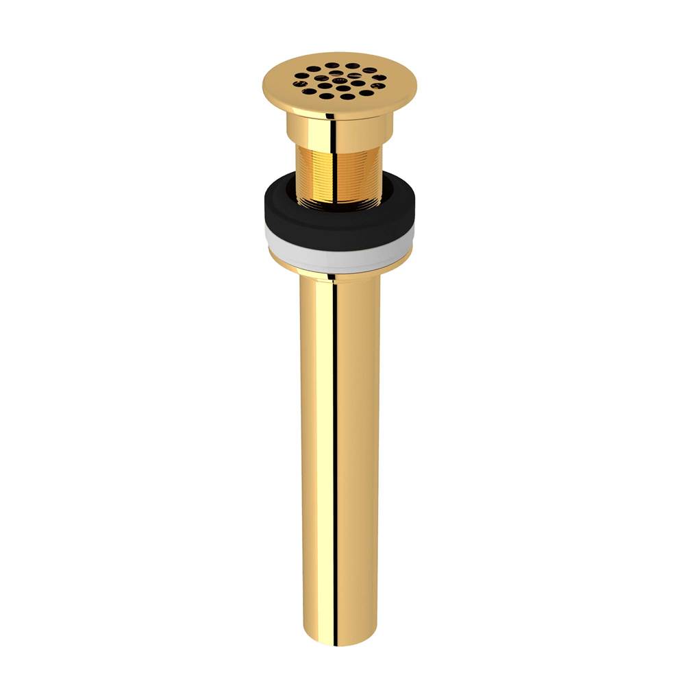 Rohl - Lavatory Grid Drain Without Overflow - Italian Brass