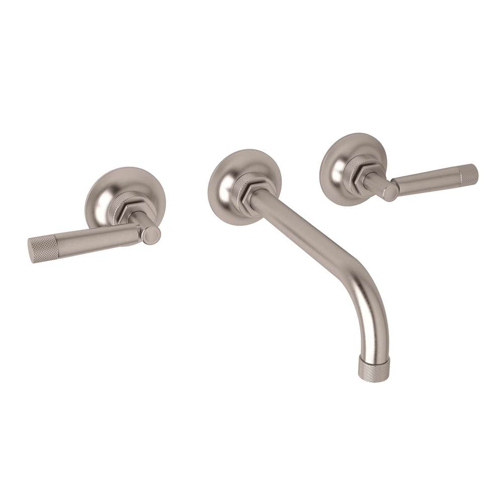 Rohl - Graceline Wall Mount Lavatory Faucet Trim - Satin Nickel