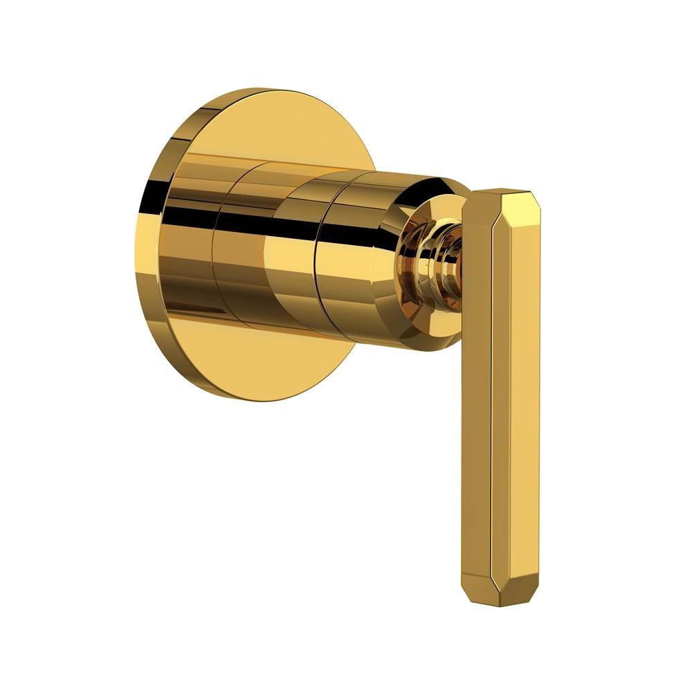 Rohl - ApothecaryE Trim For Volume Control And Diverter - Unlacquered Brass