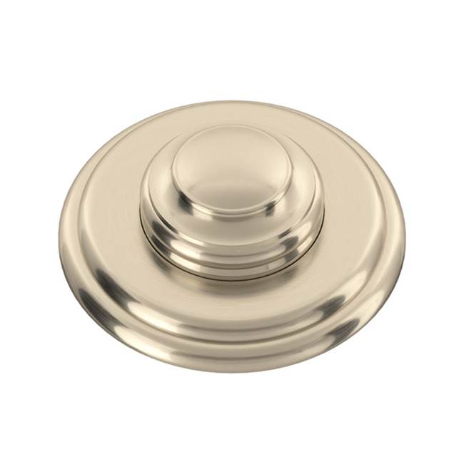 Rohl - Waste Disposal Air Switch Button - Satin Nickel