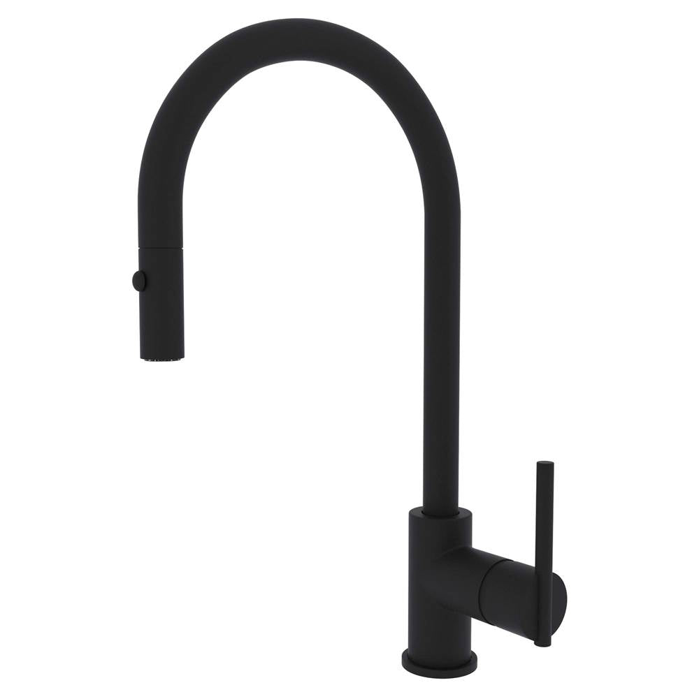 Rohl - PirelloneE Pull-Down Kitchen Faucet - Matte Black
