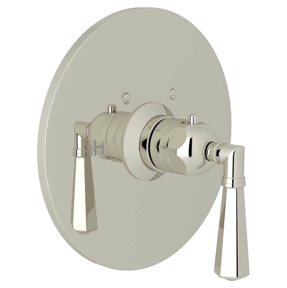 Rohl - San GiovanniE 3/4'' Thermostatic Trim Without Volume Control - Polished Nickel