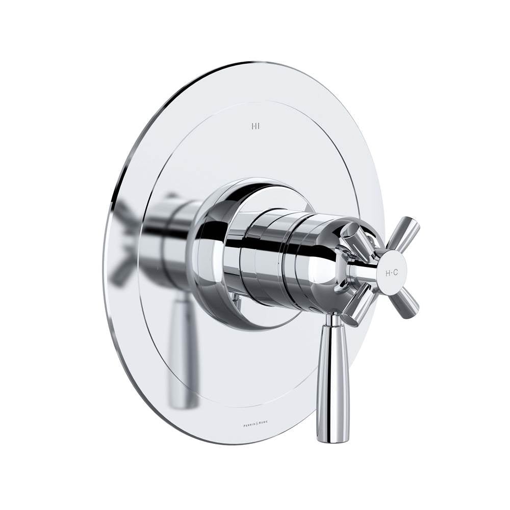 Rohl - HolbornE 1/2'' Therm & Pressure Balance Trim With 3 Functions - Polished Chrome