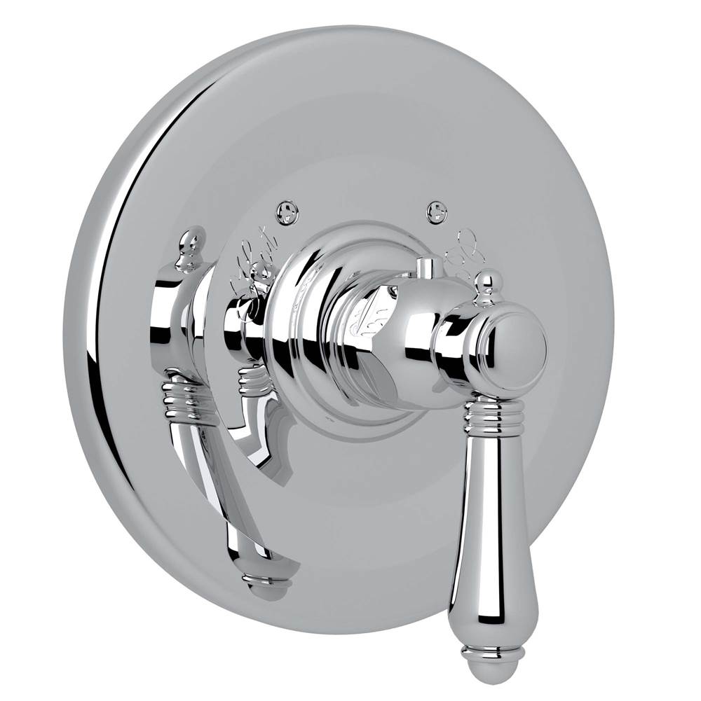 Rohl - 3/4'' Thermostatic Trim Without Volume Control - Polished Chrome