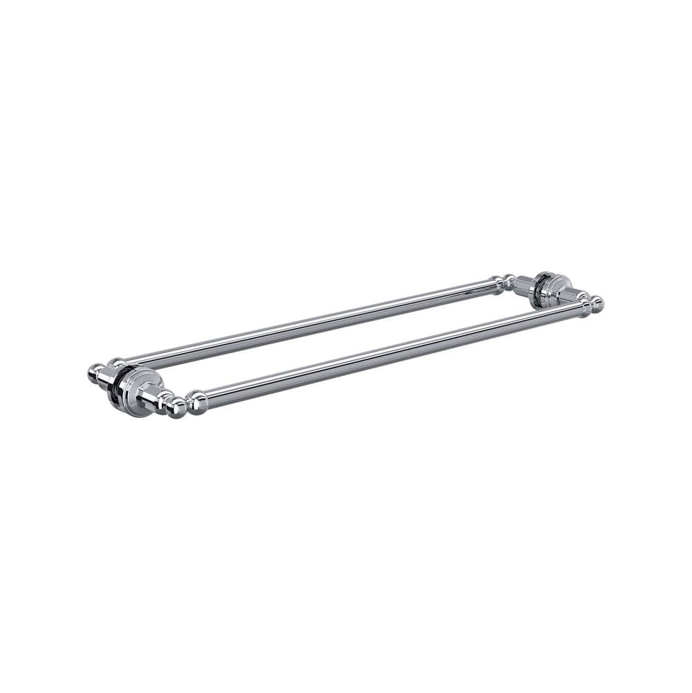 Rohl - 24'' Shower Door Pull Handle - Polished Chrome
