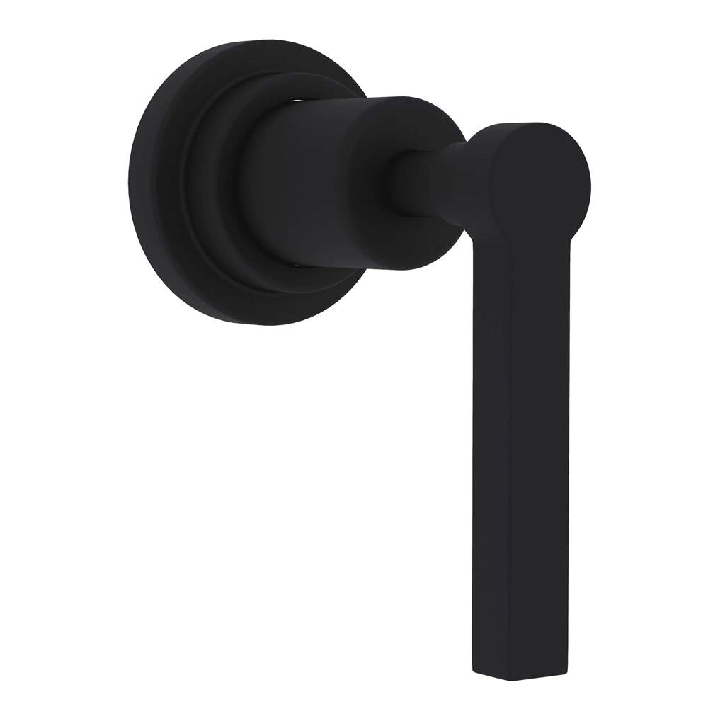 Rohl - Lombardia Trim For Volume Control And Diverter - Matte Black
