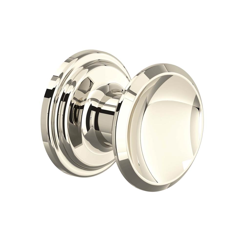 Rohl - Small Concave Drawer Pull Knobs - Set of 5 - Polished Nickel
