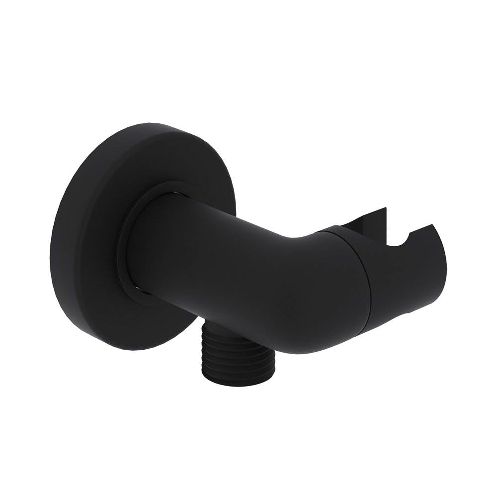 Rohl - Handshower Outlet With Holder - Matte Black