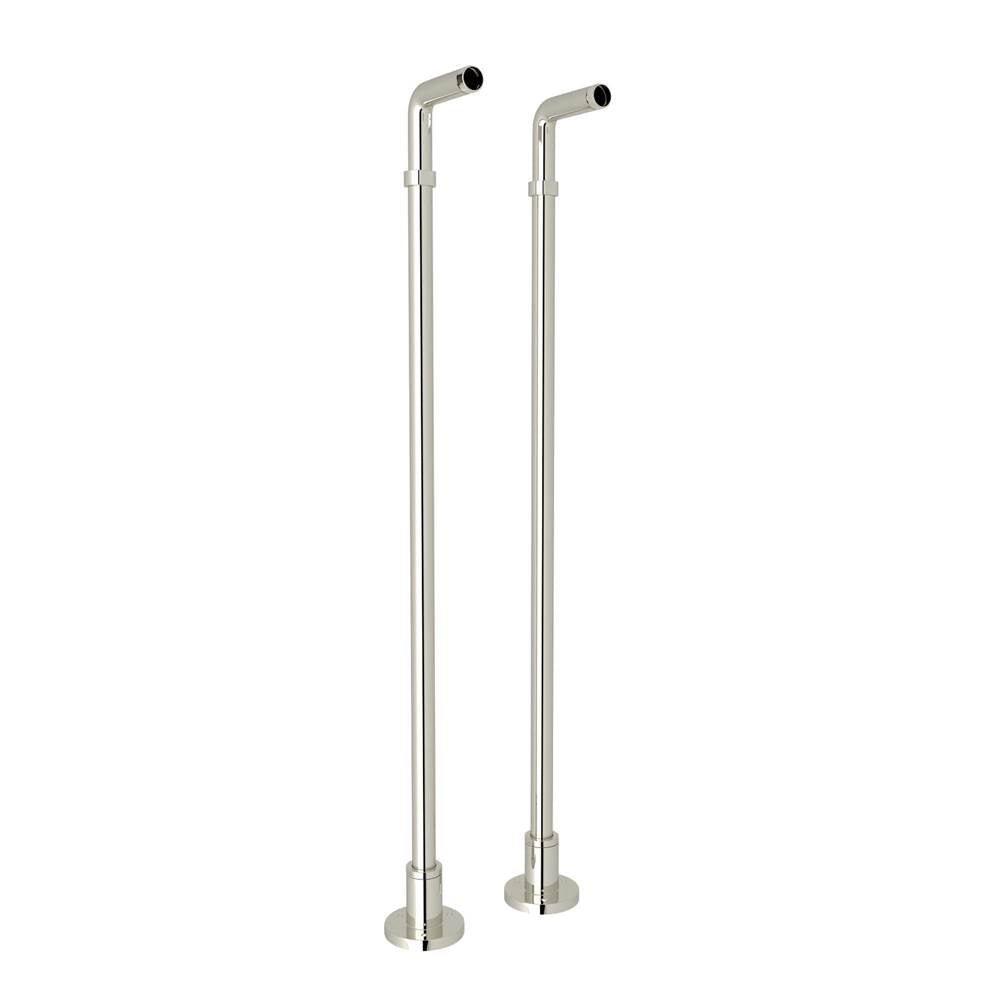 Rohl - Floor Pillar Unions - Polished Nickel