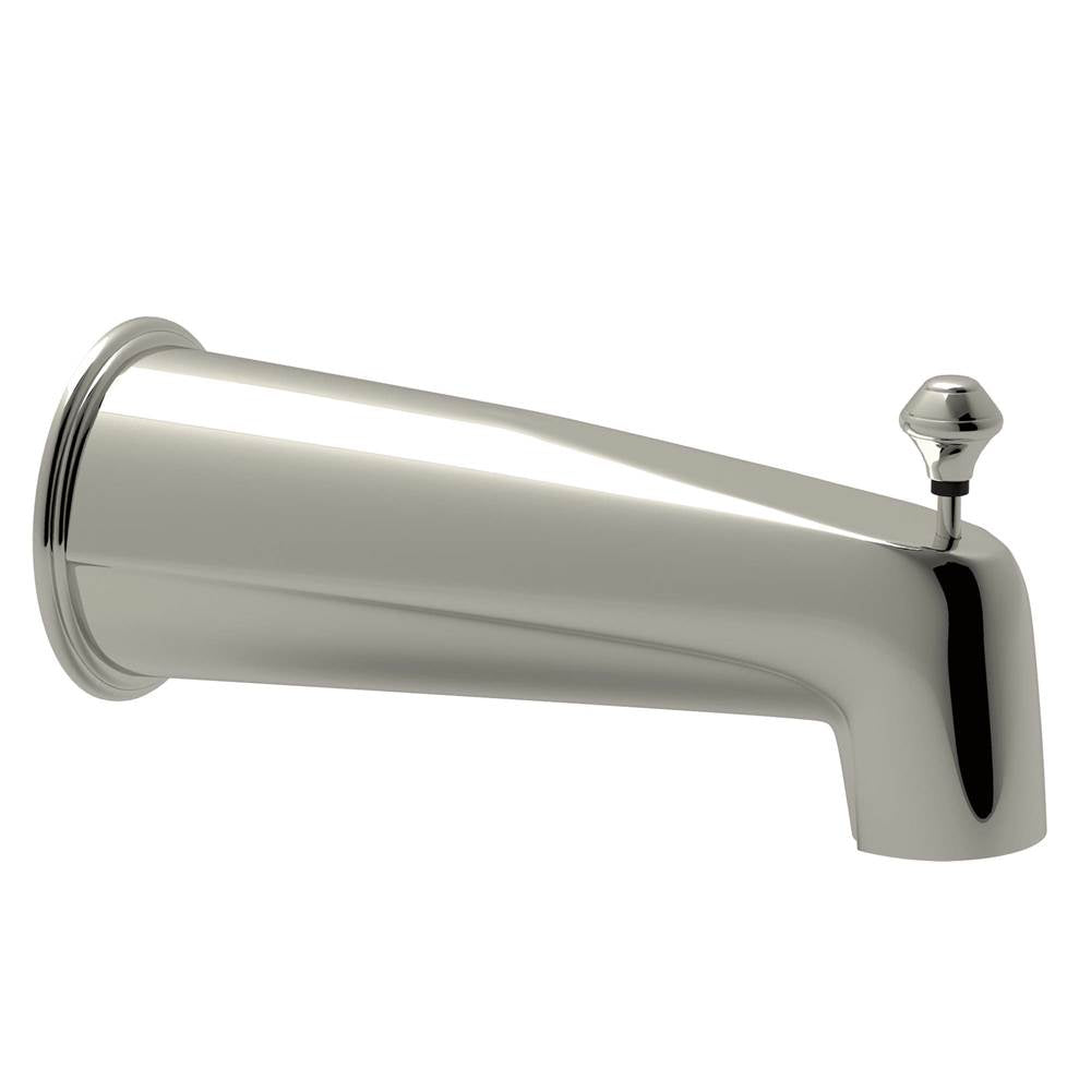 Rohl - Wall Mount Tub Spout With Diverter - Polished Nickel