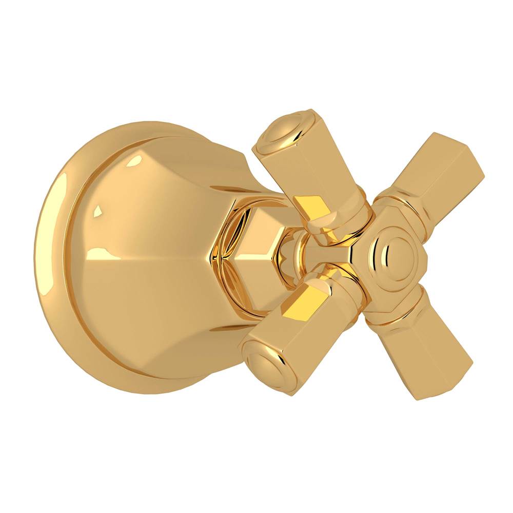 Rohl - Palladian Trim For Volume Control And Diverter - Italian Brass