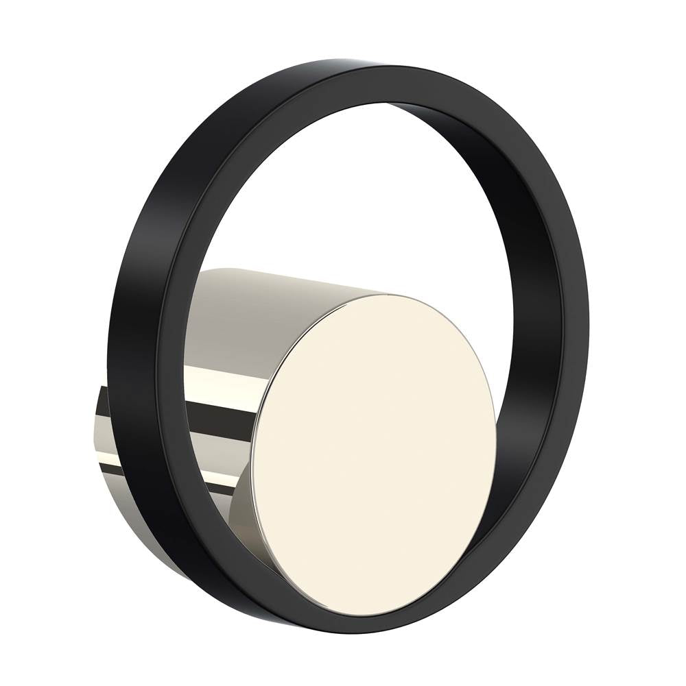 Rohl - EclissiE Kitchen Faucet Handle - Polished Nickel With Black