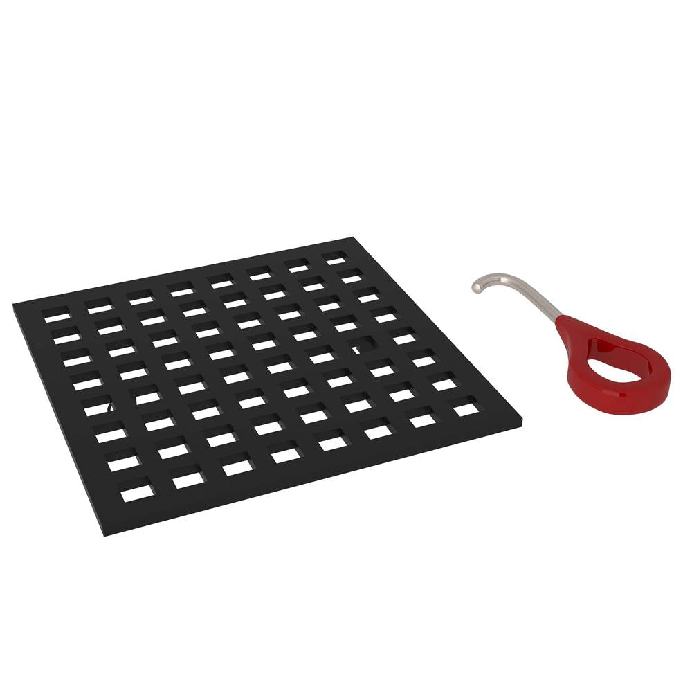Rohl - Matrix Decorative Drain Cover - Matte Black