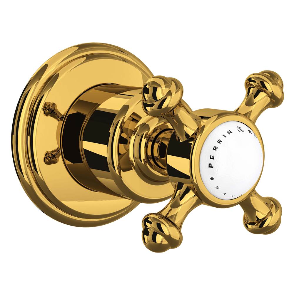 Rohl - Georgian EraE Trim For Volume Control And Diverter - Unlacquered Brass