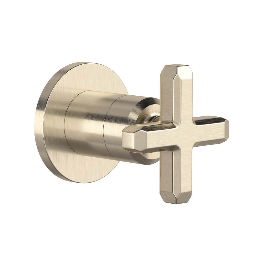 Rohl - ApothecaryE Trim For Volume Control And Diverter - Satin Nickel