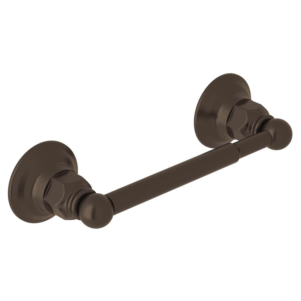 Rohl - Toilet Paper Holder With Spring Loaded Roller - Tuscan Brass