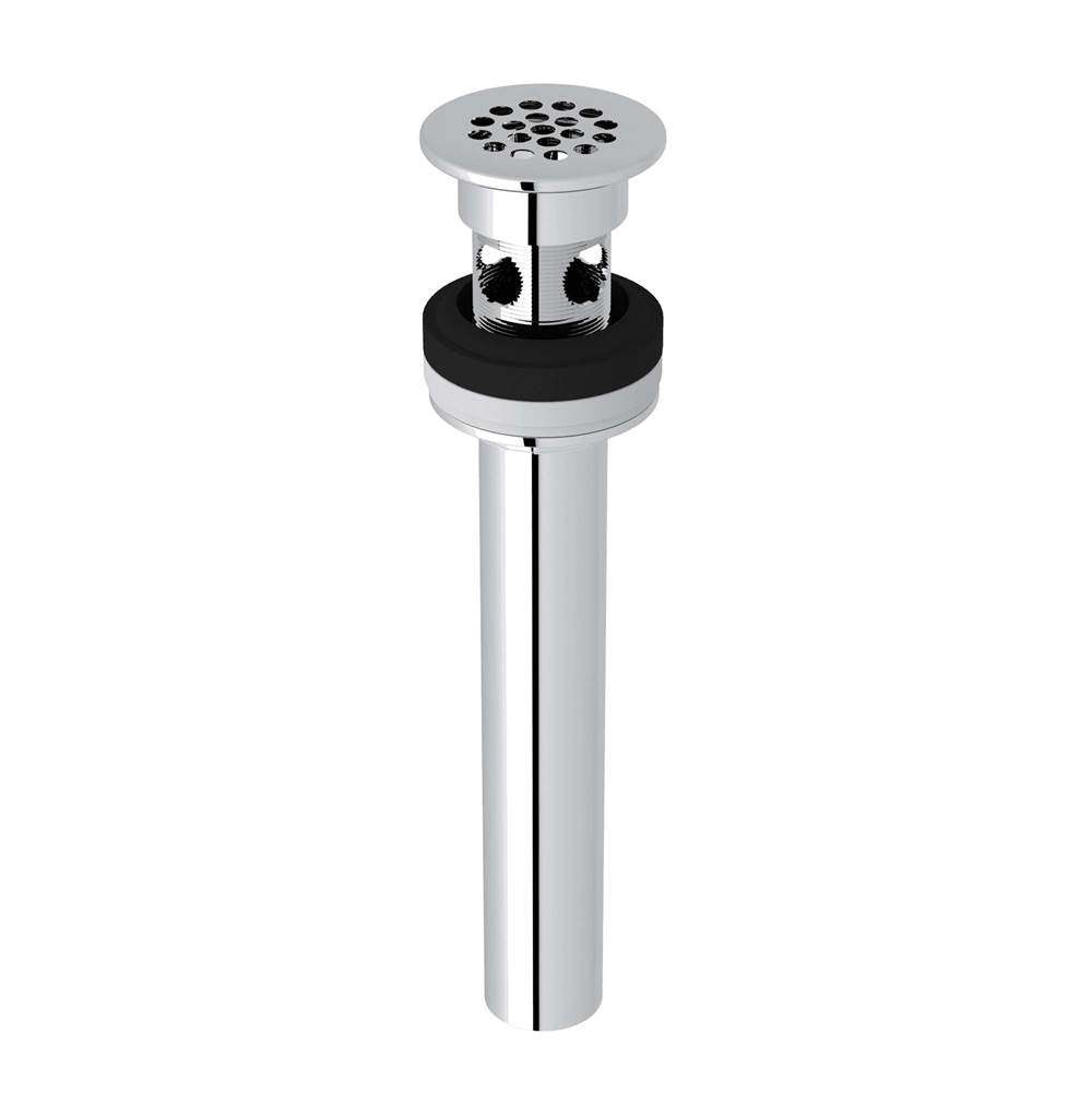Rohl - Lavatory Grid Drain With Overflow - Polished Chrome