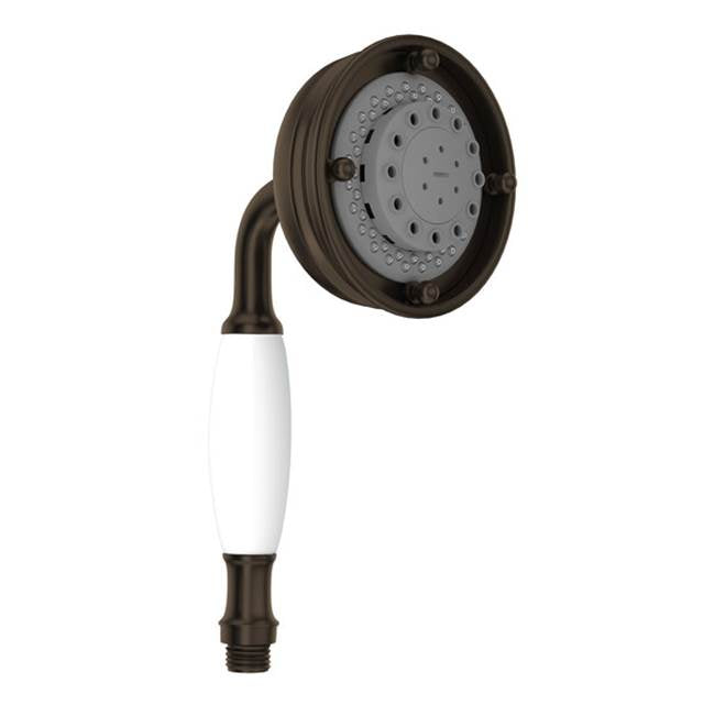 Rohl - 4'' 3-Function Handshower - Tuscan Brass