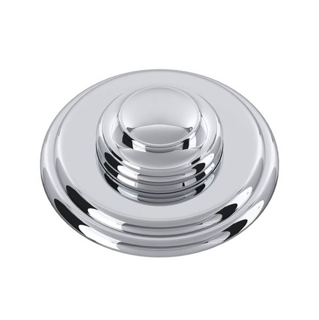 Rohl - Waste Disposal Air Switch Button - Polished Chrome