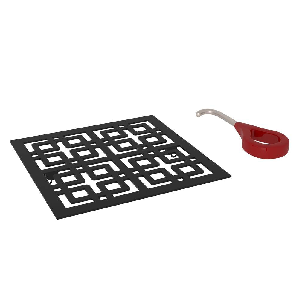 Rohl - Weave Decorative Drain Cover - Matte Black