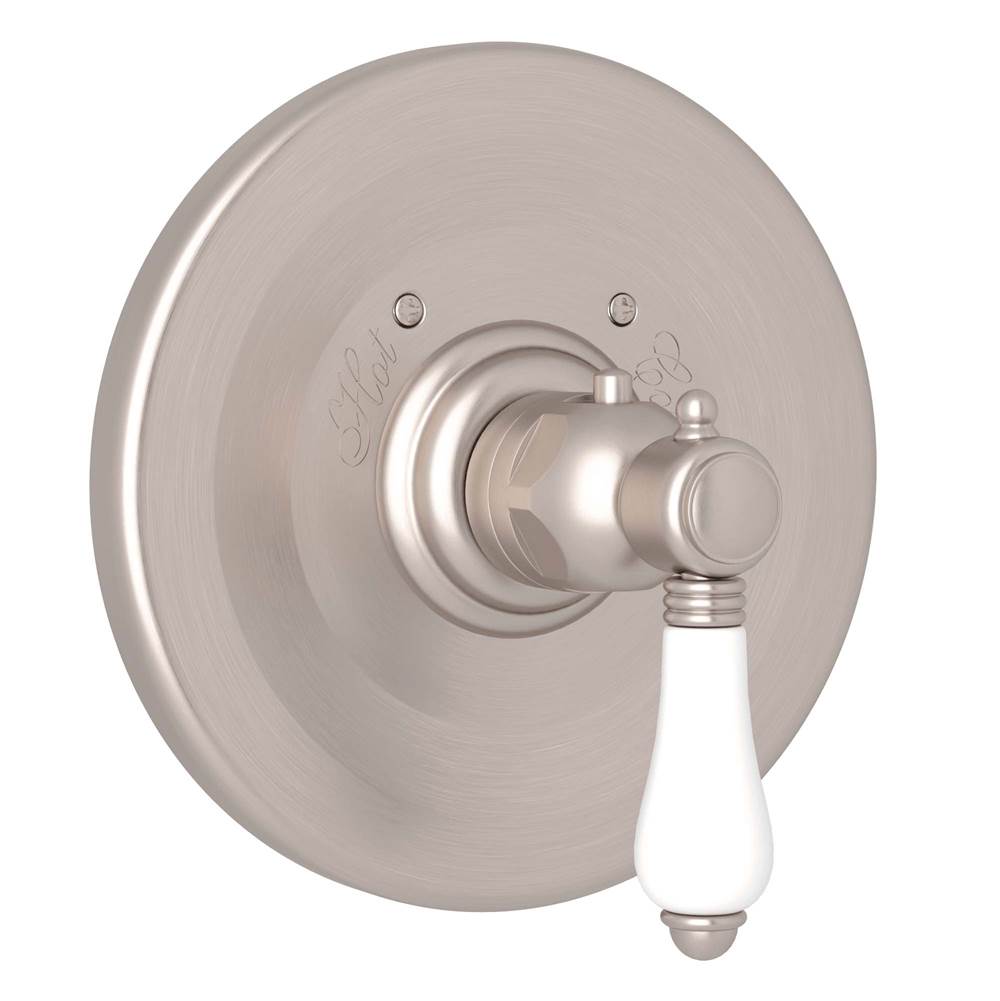 Rohl - 3/4'' Thermostatic Trim Without Volume Control - Satin Nickel