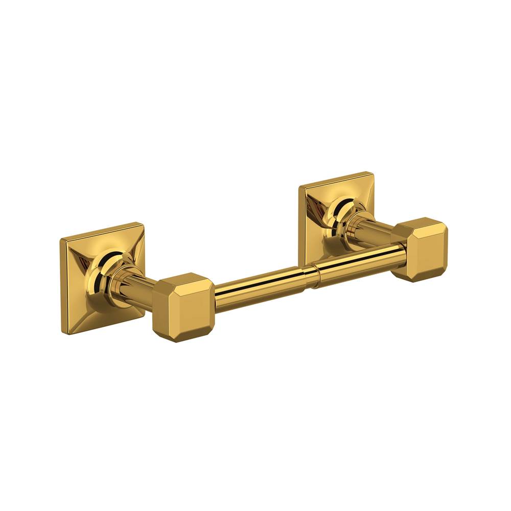 Rohl - ApothecaryE Toilet Paper Holder - Unlacquered Brass