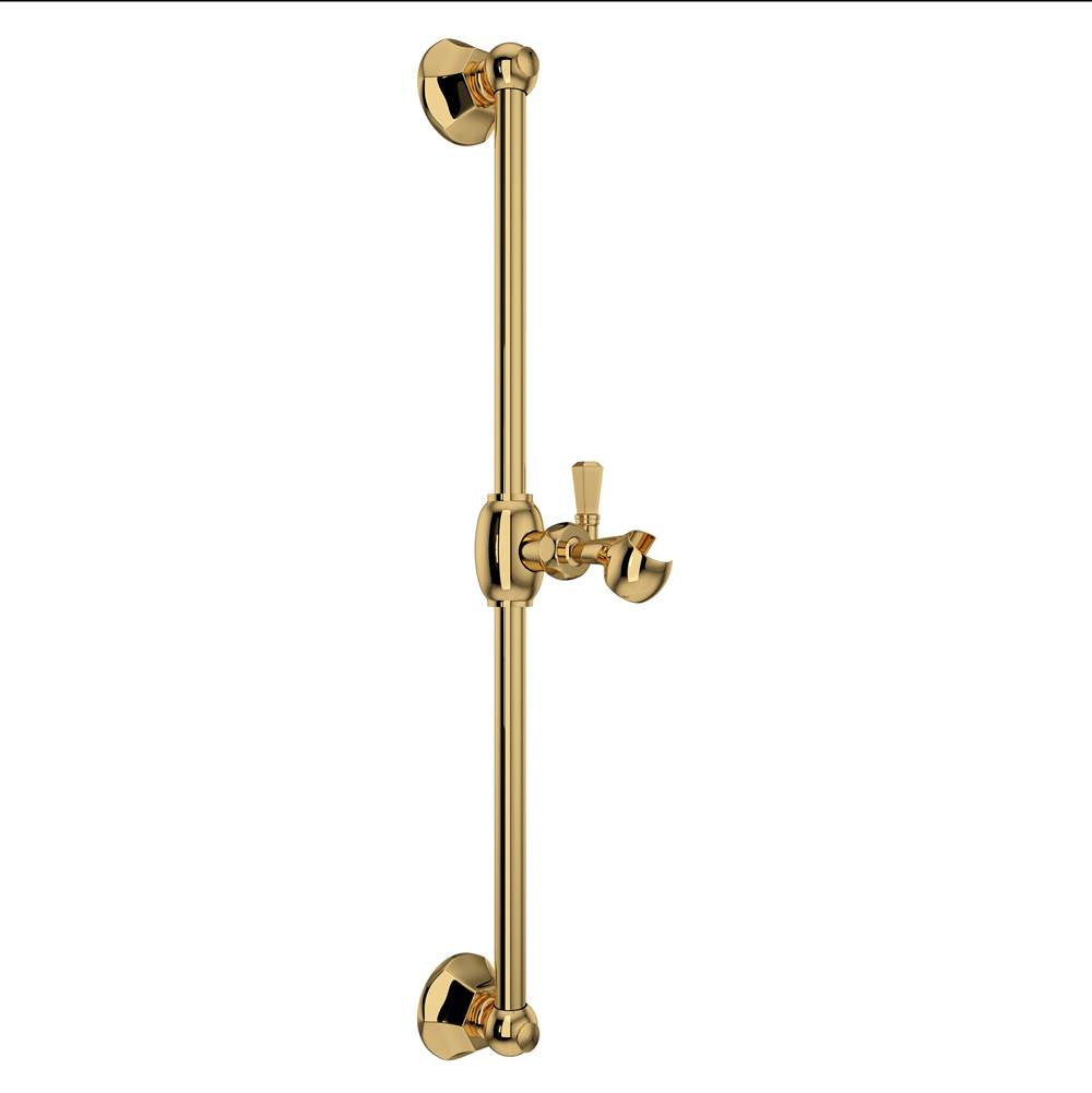 Rohl - 24'' Slide Bar - Italian Brass