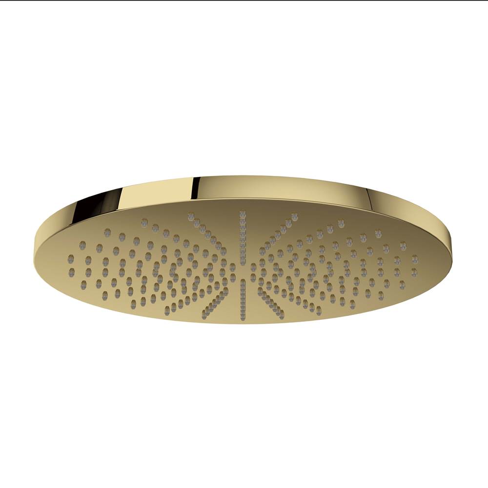Rohl - 12'' Rain Showerhead - Unlacquered Brass