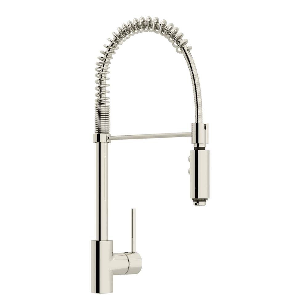 Rohl - PirelloneE Pre-Rinse Pull-Down Kitchen Faucet - Polished Nickel
