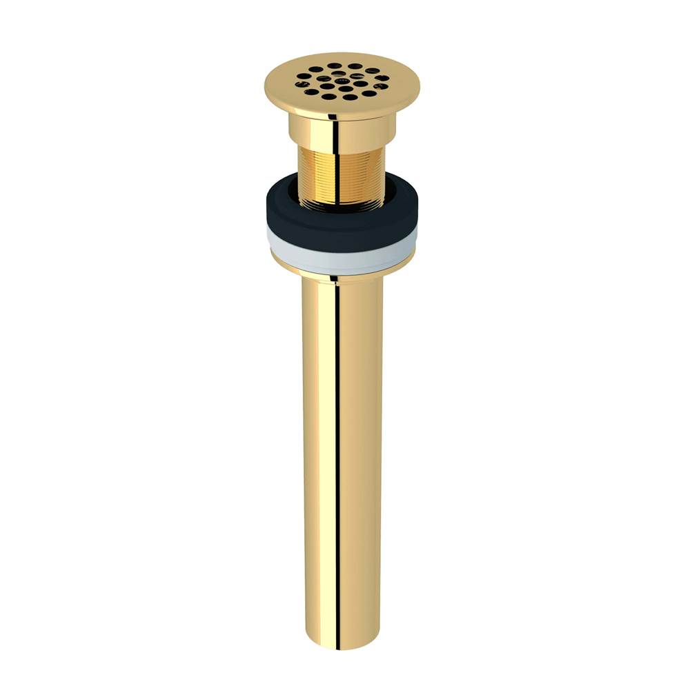 Rohl - Lavatory Grid Drain Without Overflow - Unlacquered Brass