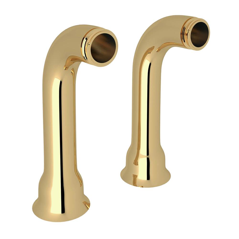 Rohl - Deck Unions - Unlacquered Brass