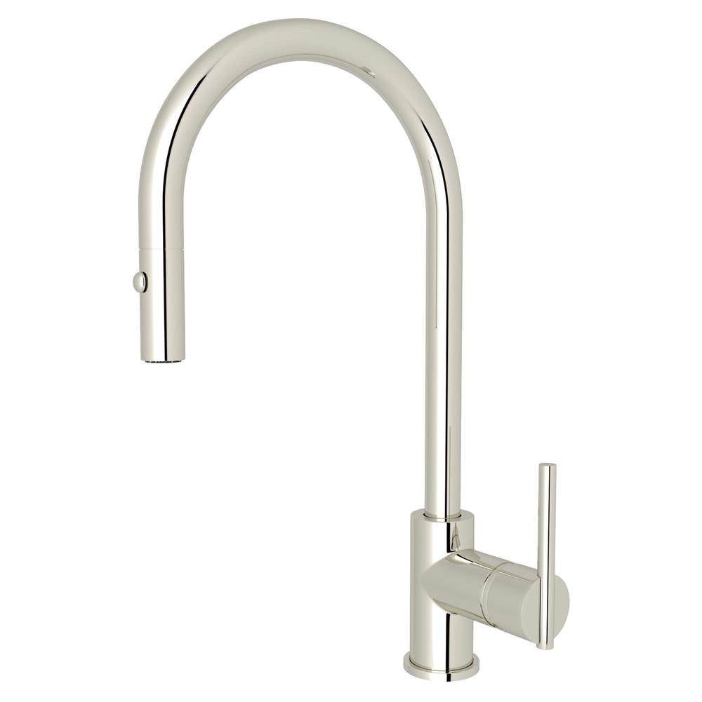 Rohl - PirelloneE Pull-Down Kitchen Faucet - Polished Nickel