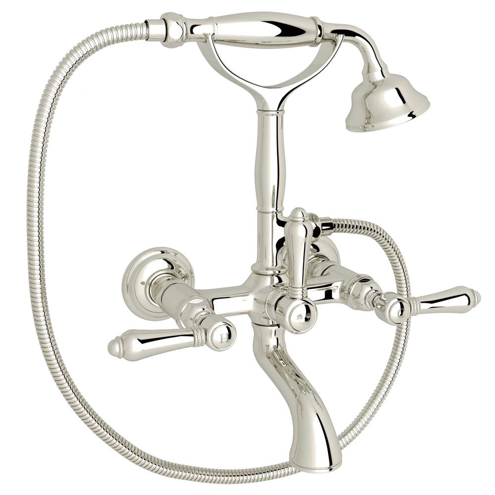 Rohl - Exposed Wall Mount Tub Filler - Polished Nickel