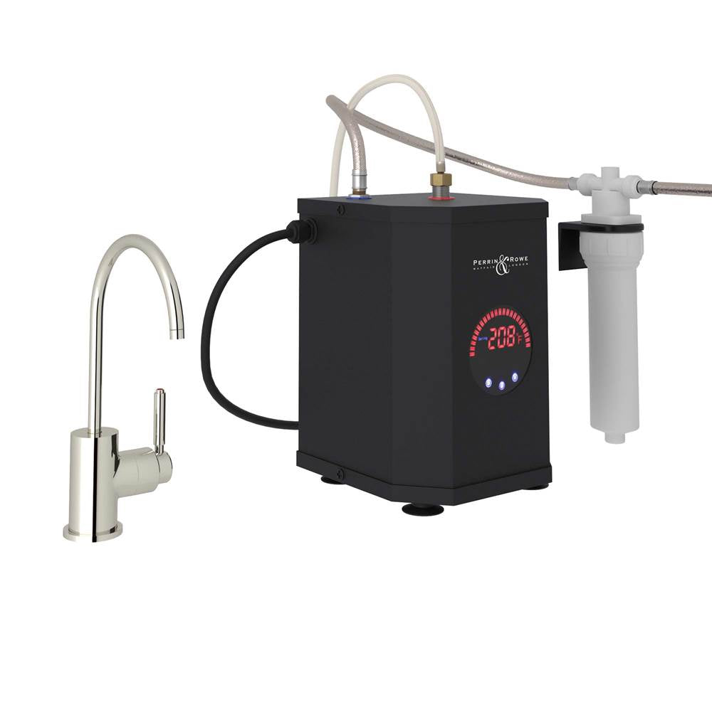 Rohl - LuxE Hot Water Dispenser, Tank And Filter Kit - Polished Nickel
