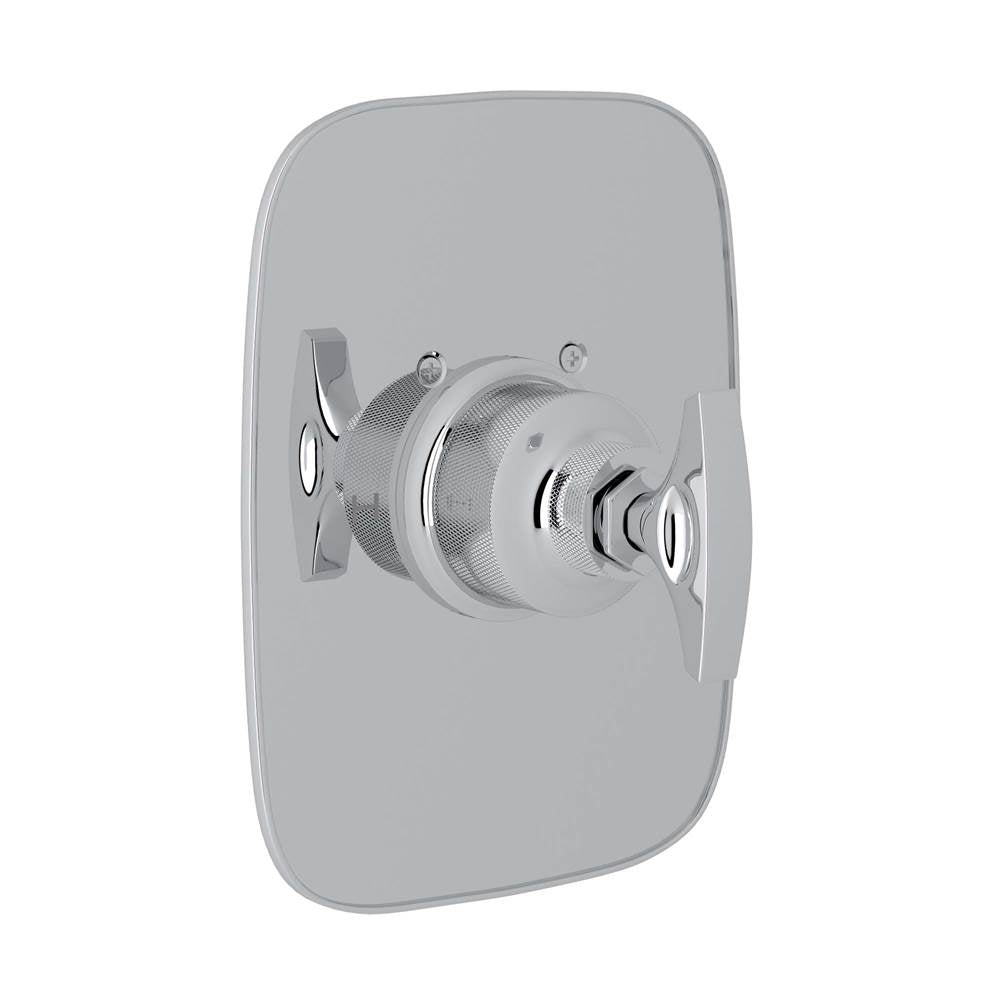 Rohl - Graceline 3/4'' Thermostatic Trim Without Volume Control - Polished Chrome