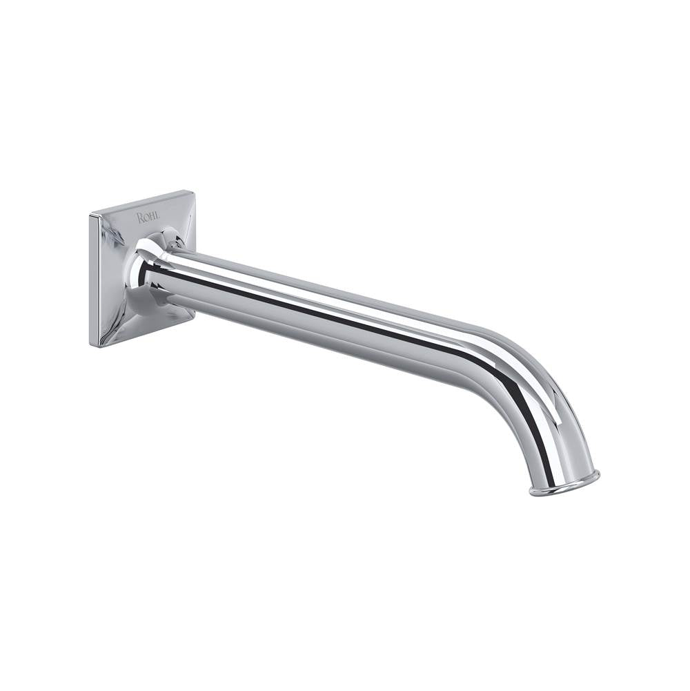 Rohl - ApothecaryE Wall Mount Tub Spout - Polished Chrome