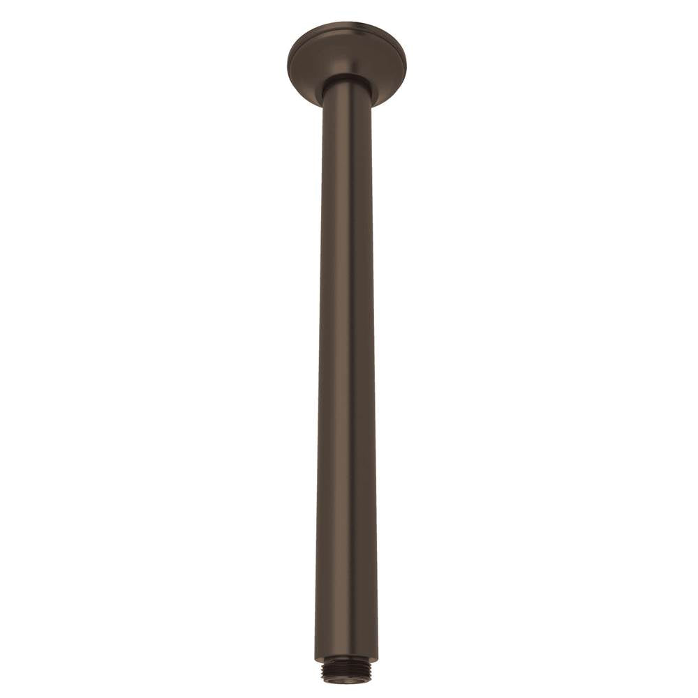 Rohl - 13'' Ceiling Mount Shower Arm - Tuscan Brass