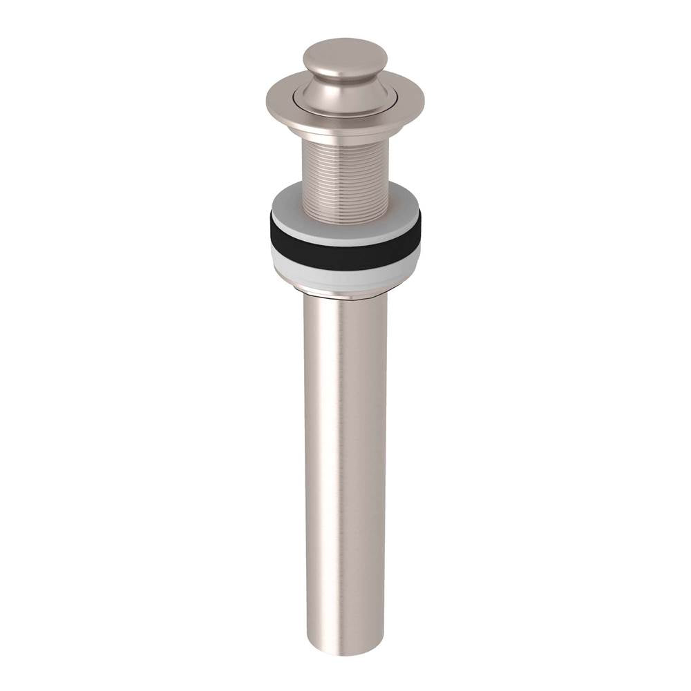 Rohl - Lavatory Lift And Turn Drain Without Overflow - Satin Nickel