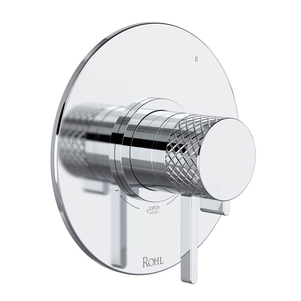 Rohl - TenerifeE 1/2'' Therm & Pressure Balance Trim With 3 Functions - Polished Chrome