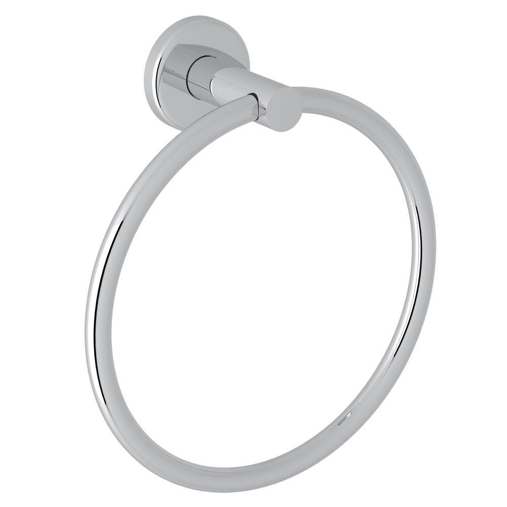 Rohl - Lombardia Towel Ring - Polished Chrome