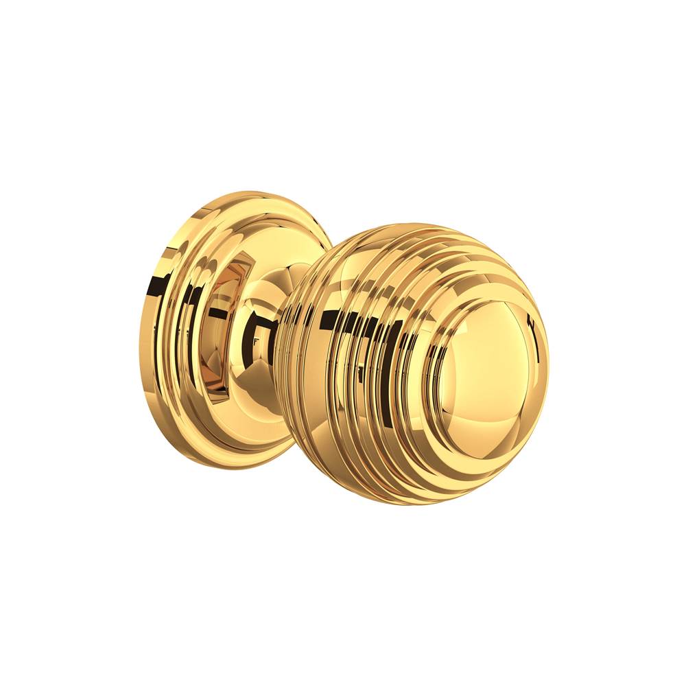 Rohl - Small Contour Drawer Pull Knobs - Set of 5 - English Gold