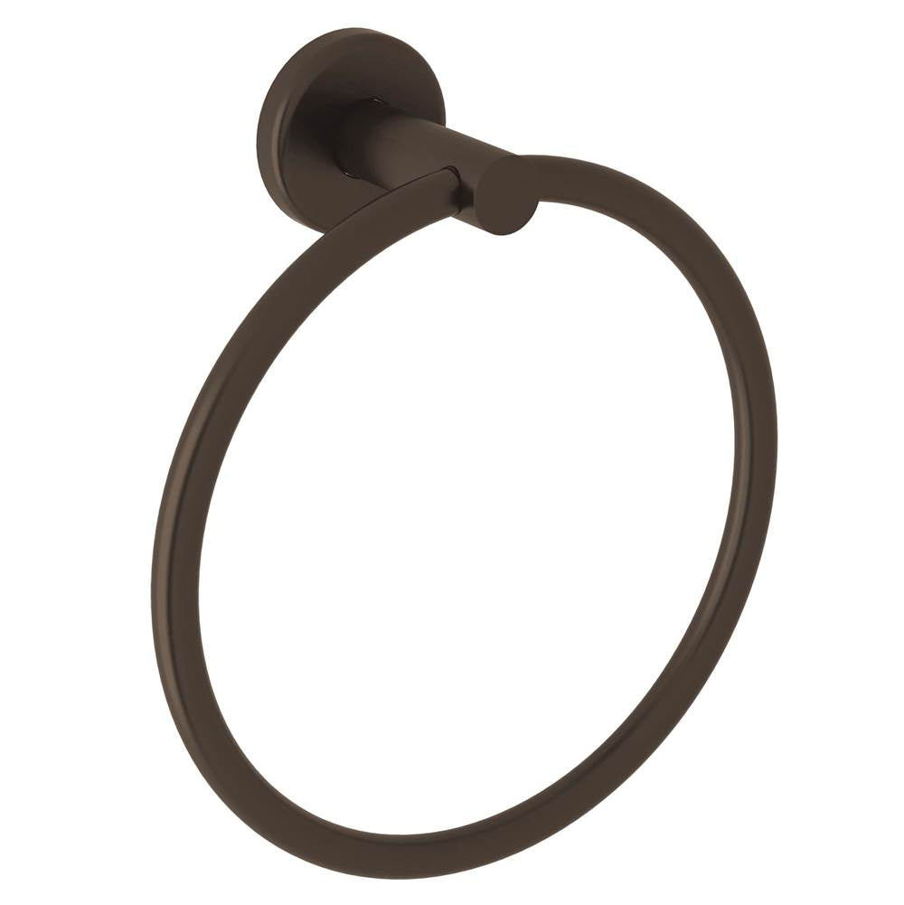 Rohl - Lombardia Towel Ring - Tuscan Brass