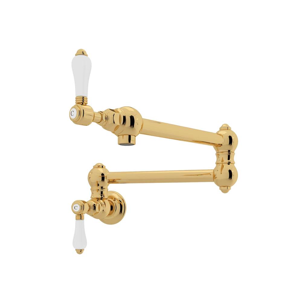 Rohl - Pot Filler - Italian Brass