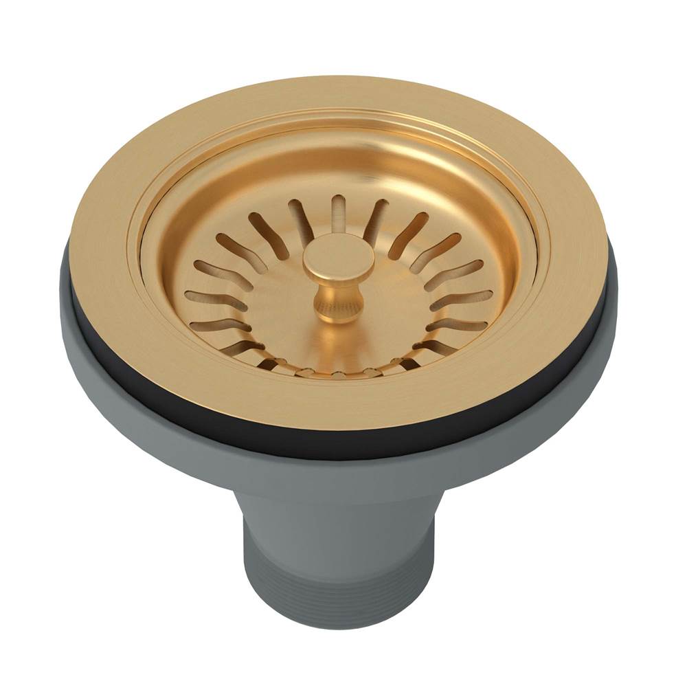 Rohl - Basket Strainer - Satin English Gold