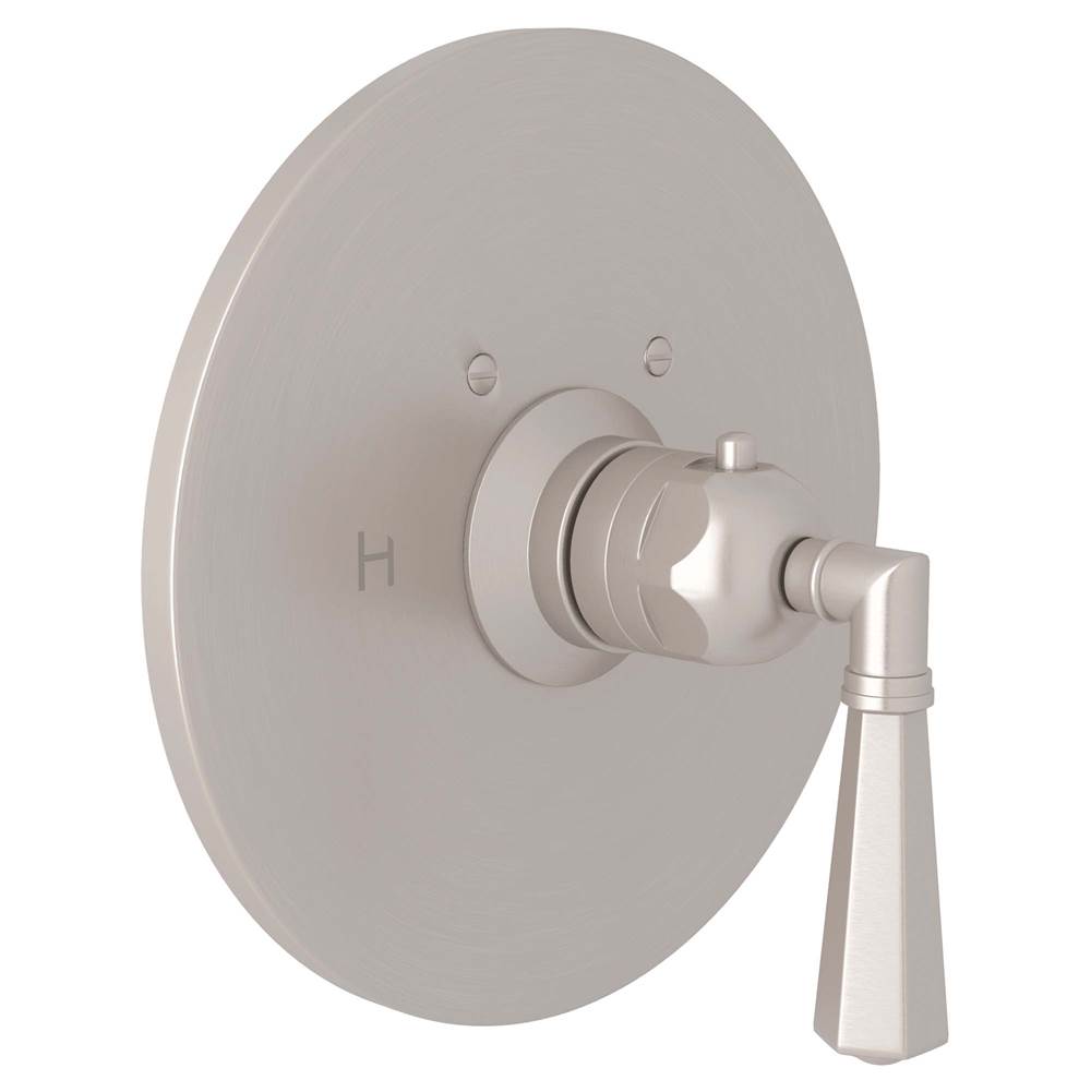 Rohl - San GiovanniE 3/4'' Thermostatic Trim Without Volume Control - Satin Nickel