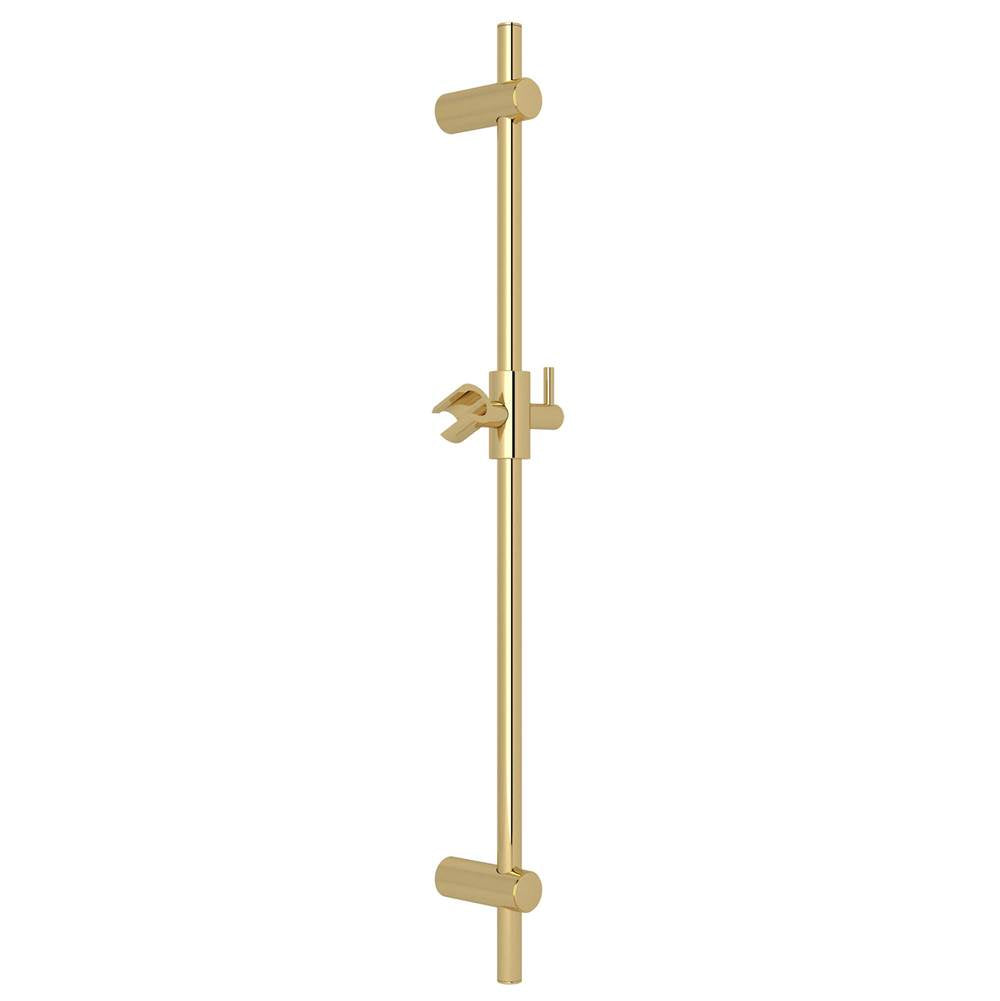 Rohl - 30'' Slide Bar - Unlacquered Brass